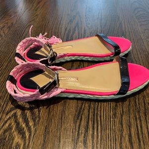 Sophia Webster Neon Flat Sandal